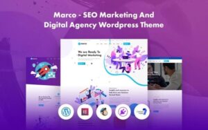 Marco Nulled SEO Marketing And Digital Agency WordPress Theme Download
