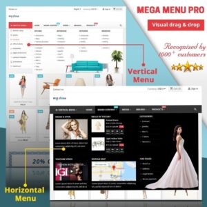 Mega Menu PRO module Nulled PrestaShop Download