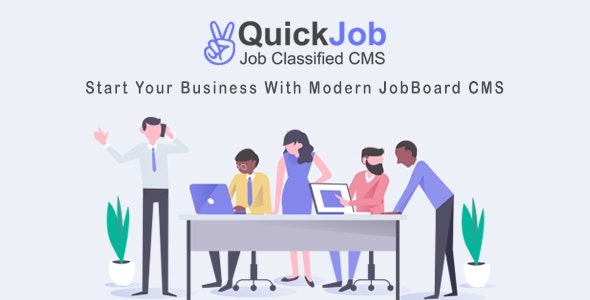 QuickJob Nulled – Job Board Job Portal PHP Script Download