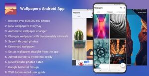 Wallpapers Android App Nulled Admob Ready Untouched Download