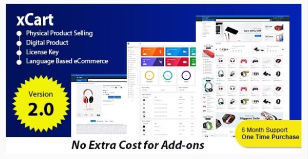 xCart Nulled – Multi-vendor eCommerce CMS Platform Download