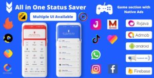 All in One Status Saver Nulled – SnackVideo, ShareChat, Roposo, Likee, Whatsapp, FB, Insta, TikTok, Twitter Download