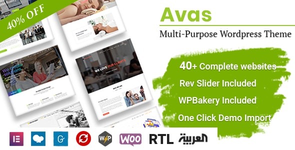 Avas Nulled Multi-Purpose WP Theme Free Download