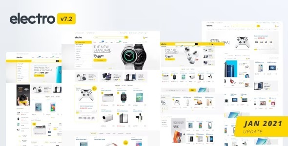 Electro Nulled Electronics Store Shopify Theme Free Download
