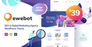Ewebot Nulled SEO Digital Marketing Agency Free Download