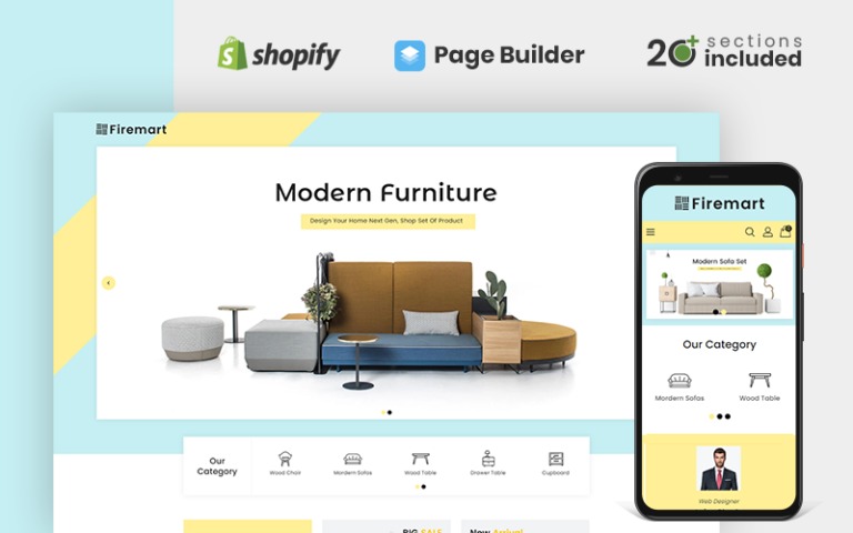Firemart Furniture Store Shopify Theme Nulled Free Download