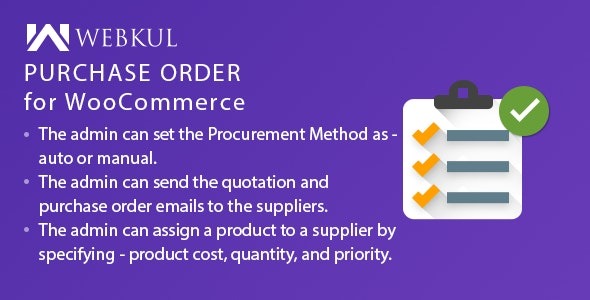 Purchase Order Plugin for WooCommerce Nulled Free Download