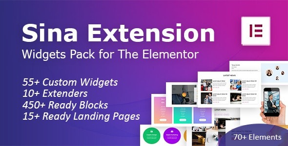 SEFE Nulled Sina Extension for Elementor Download