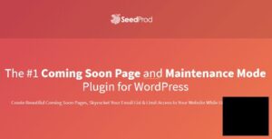 SeedProd Coming Soon Page Pro Nulled Basic Download