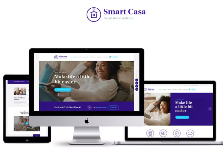 Smart Casa Nulled Home Automation & Technologies Theme Download