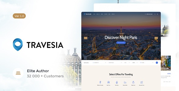 Travesia Nulled A Travel Agency WordPress Theme Free Download