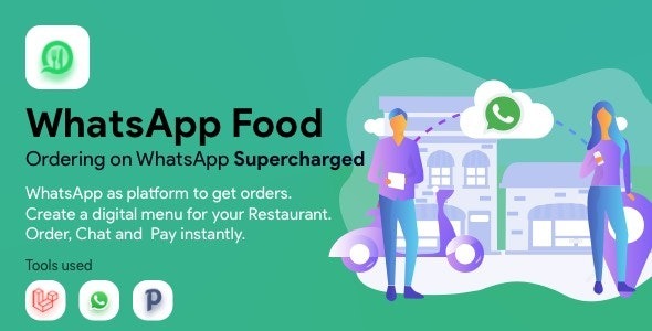 WhatsApp Food Nulled – SaaS WhatsApp Ordering Download