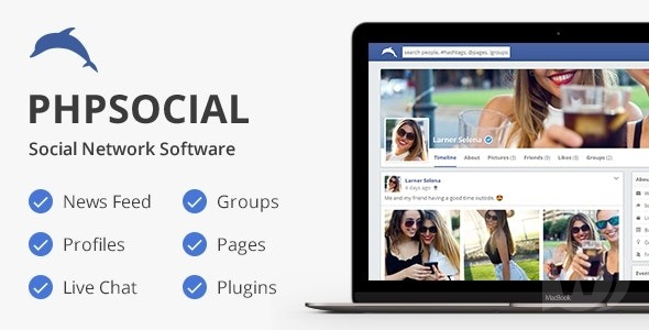 phpSocial Nulled – Social Network Platform Scripts Free Download