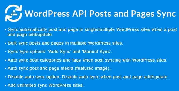 WordPress API Posts and Pages Sync with Multiple WordPress Sites Nulled Download