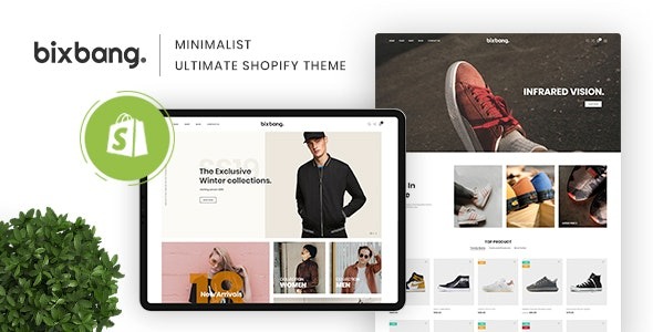 Bixbang Nulled Minimalist eCommerce Shopify Template Free Download