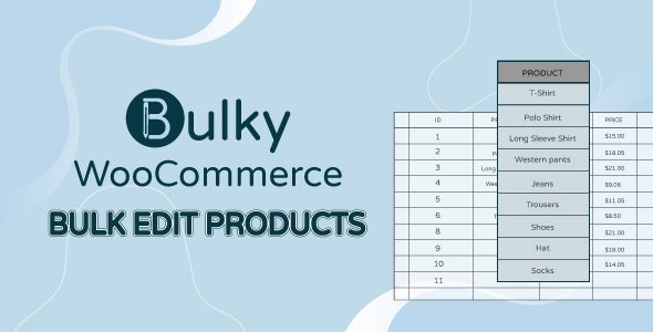 Bulky Nulled – WooCommerce Bulk Edit Products, Orders, Coupons Free Download