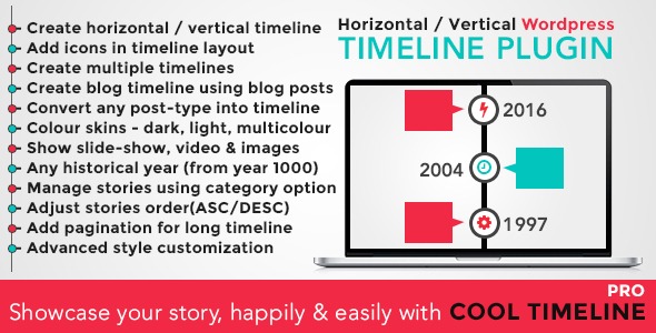 Cool Timeline Pro Nulled WordPress Timeline Plugin Free Download