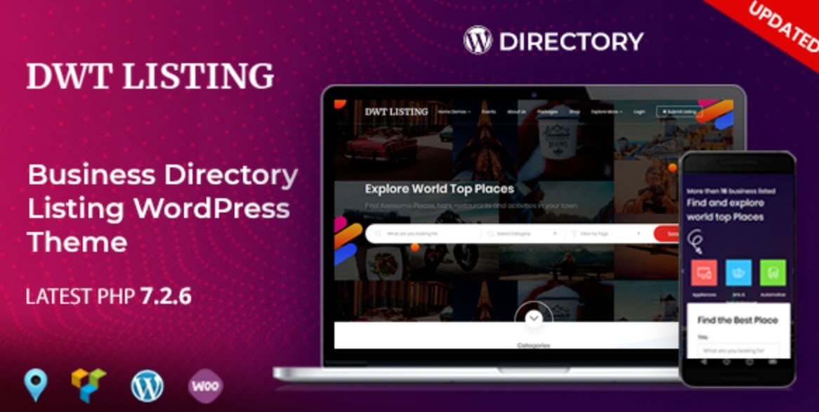 DWT Listing Nulled Directory & Listing WordPress Theme Free Download