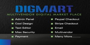 DigMart Nulled Multivendor Digital MarketPlace PHP Free Download