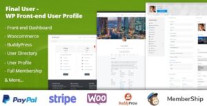 Final User Nulled – WP Front-end User Profiles Free Download