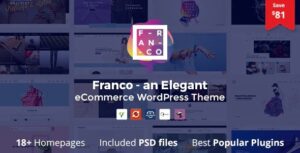 Franco Nulled  Elegant WooCommerce WordPress Theme Free Download