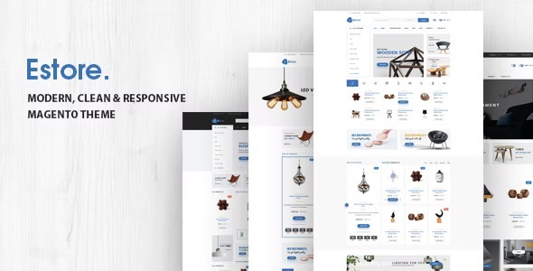  Estore Nulled Responsive Magento Theme Free Download