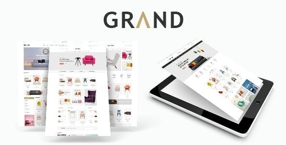 Grand Nulled Responsive Furniture Magento Theme Free Download