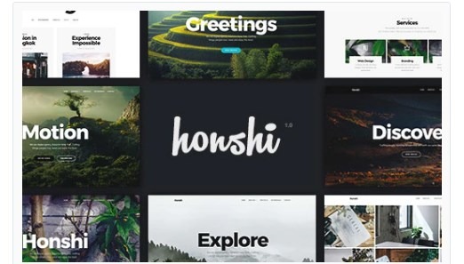 Free Download Honshi – WordPress Simple Portfolio Theme Nulled