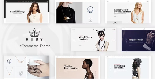 Ruby Nulled Jewelry Store Responsive Magento Theme Free Download