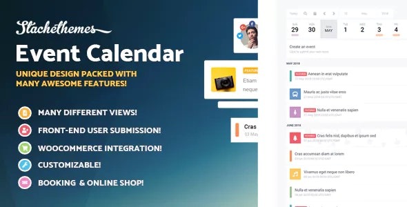 Free Download Stachethemes Event Calendar Nulled