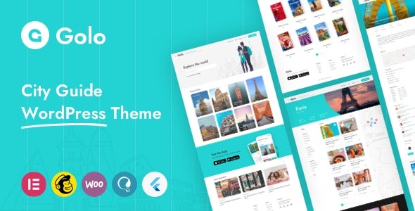 Golo Nulled City Guide WordPress Theme Free Download