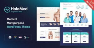 HolaMed Nulled – Medical Diagnostic & Plastic Surgery Clinic WordPress Theme Free Download