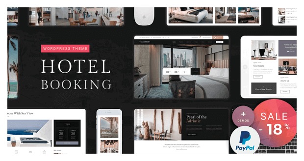 Hotel Booking Nulled Hotel WordPress Theme Free Download