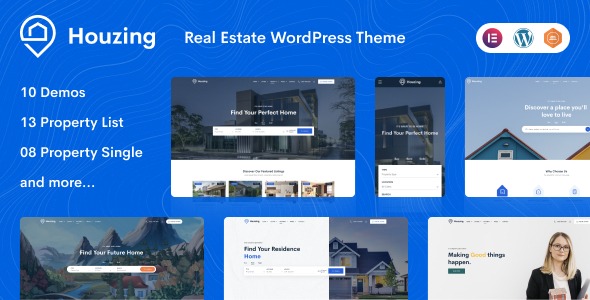 Houzing Nulled – Real Estate WordPress Theme Free Download
