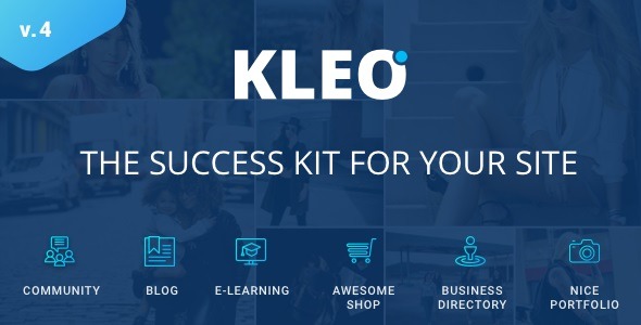 Kleo Pro Nulled Community Focused, Multi-Purpose BuddyPress Theme Nulled Free Download
