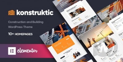 Konstruktic Nulled Construction WordPress Theme Free Download
