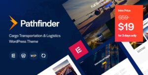 Pathfinder Nulled Cargo Transportation & Logistics WordPress Theme Free Download