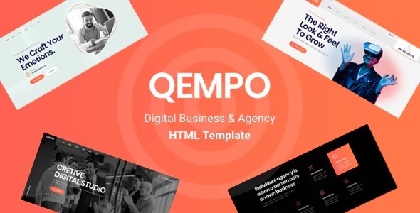 Qempo Nulled Digital Agency Services WordPress Theme Free Downlad