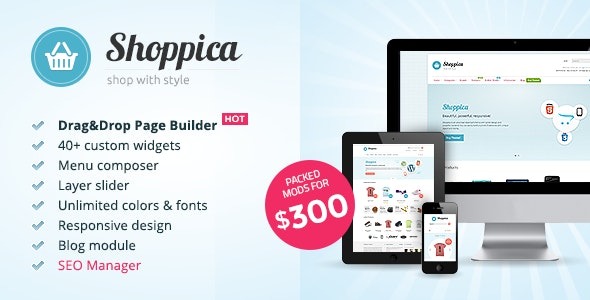 Shoppica Nulled Premium OpenCart Theme Free Download