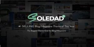 Soledad Theme Nulled Multi-Concept Blog Magazine News AMP WordPress Free Download
