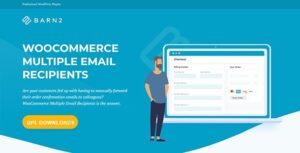 WooCommerce Multiple Email Recipients Nulled By Barn2 Media Free Download