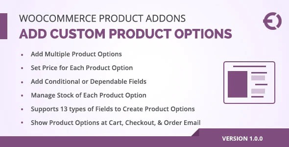 Woocommerce Custom Product Addons Nulled Free Download