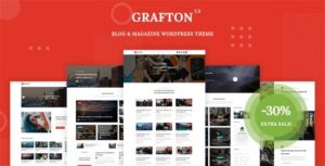 Grafton Nulled Blog & Magazine WordPress Theme Free Download