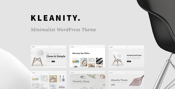 Kleanity Nulled Minimalist WordPress Theme / Creative Portfolio Free Download