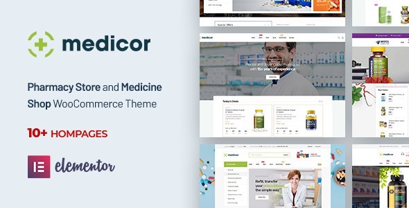 Medicor Nulled Medical Clinic & Pharmacy WooCommerce WordPress Theme Free Download