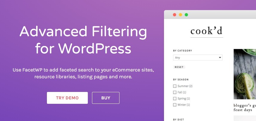 FacetWP Nulled + Addons - Advanced Filtering Plugin For WordPress