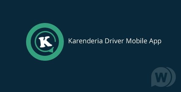 Karenderia Driver Mobile App Nulled Free Download