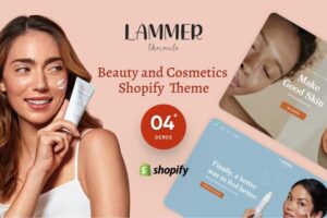 Lammer Nulled Beauty and Cosmetics Shopify Theme Free Download