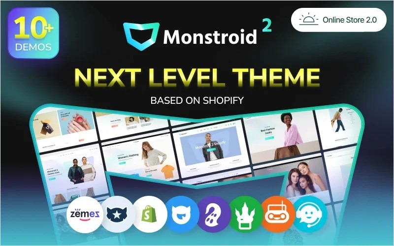 Monstroid 2 Nulled Multipurpose Shopify Sections Minimal Theme Template Monster Free Download