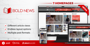free download Bold News Theme nulled